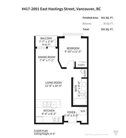 417 2891 E Hastings St, Vancouver 18
