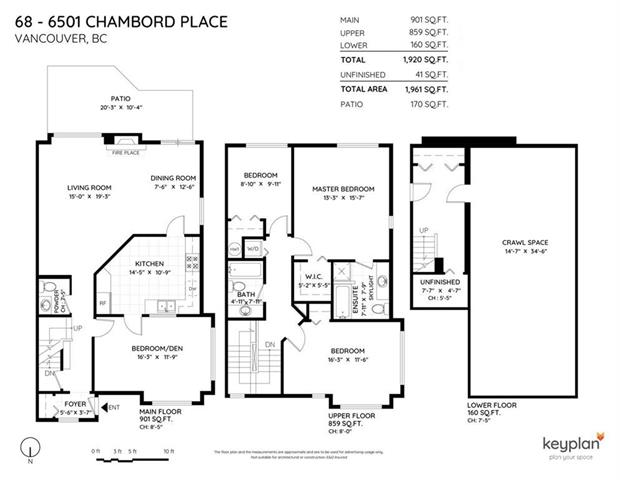 68 6501 Chambord Place, Vancouver 8